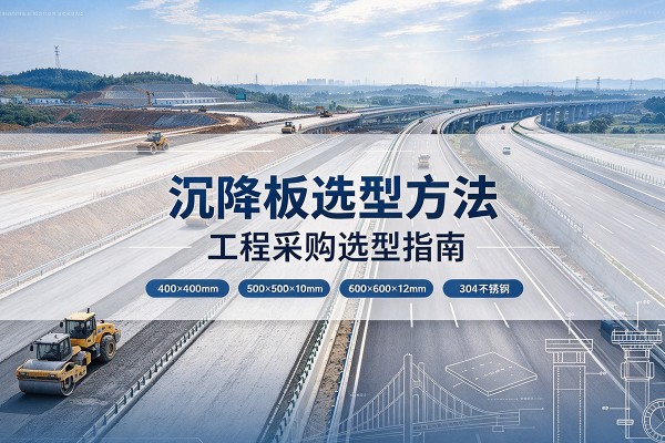 金沙沉降板选择方法