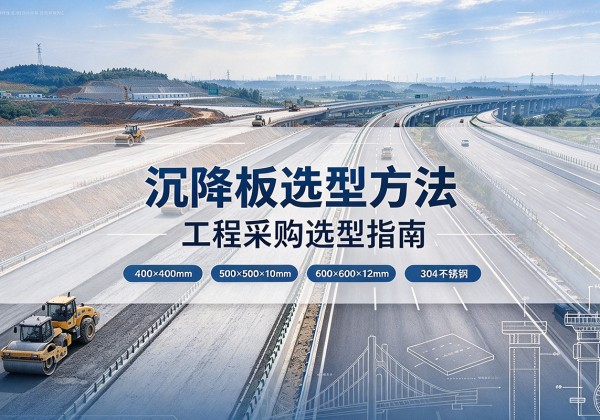 金沙沉降板选择方法